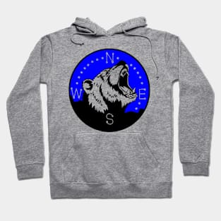 bear compass Hoodie